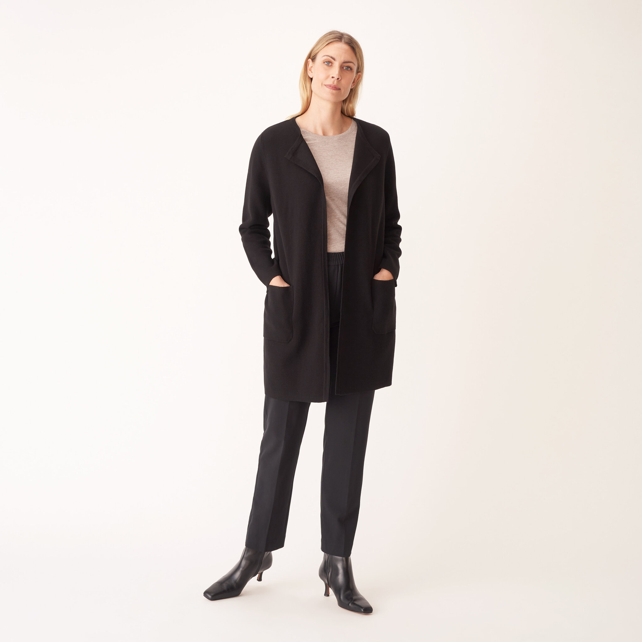 Stickad cardigan