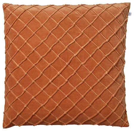 Deva Kuddfodral Velvet Orange 60x60cm
