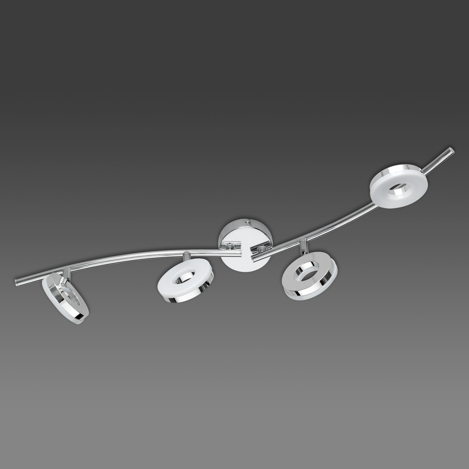 Flott LED-taklampa Rennes, 4 ljuskällor