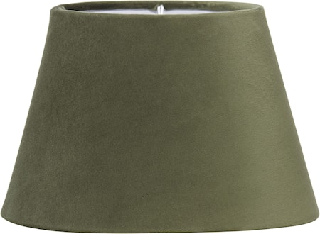 Lampskärm Oval Sammet Grön