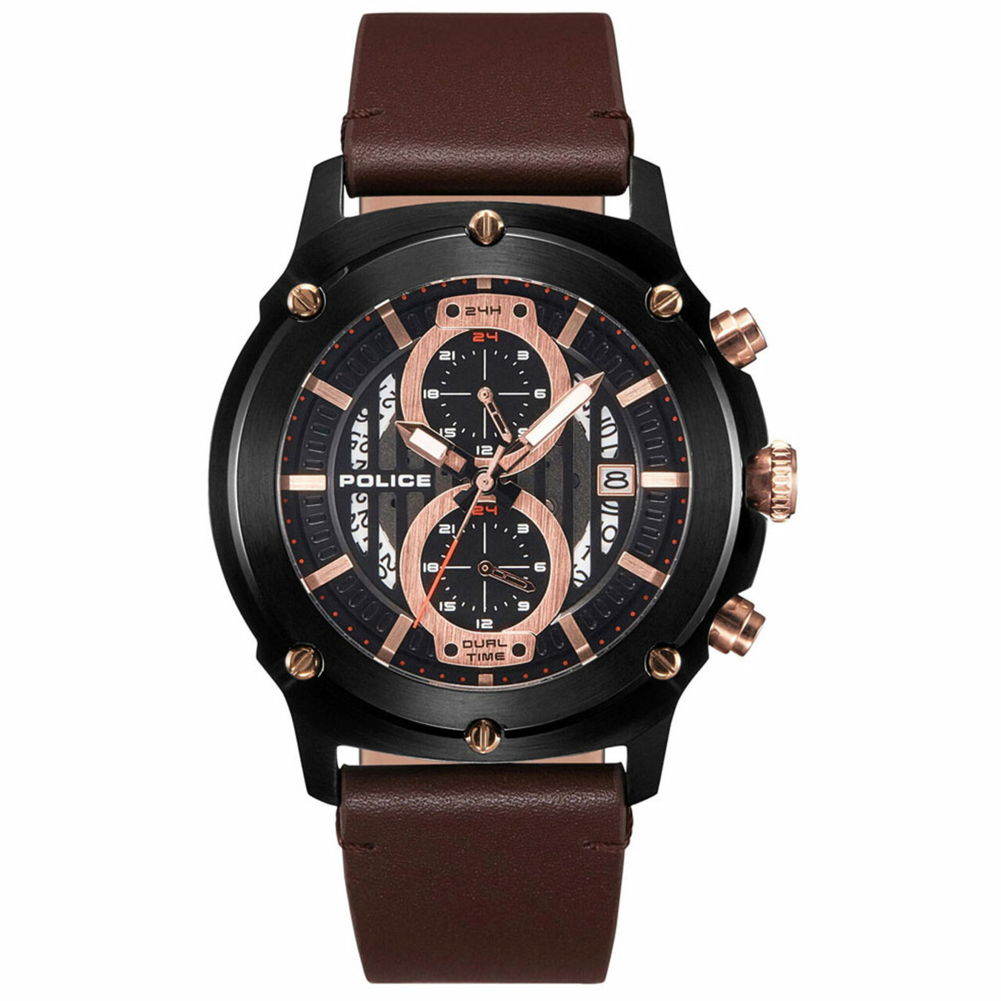 Pl15917jsb.02a, Quartz, 47mm, 5atm, black
