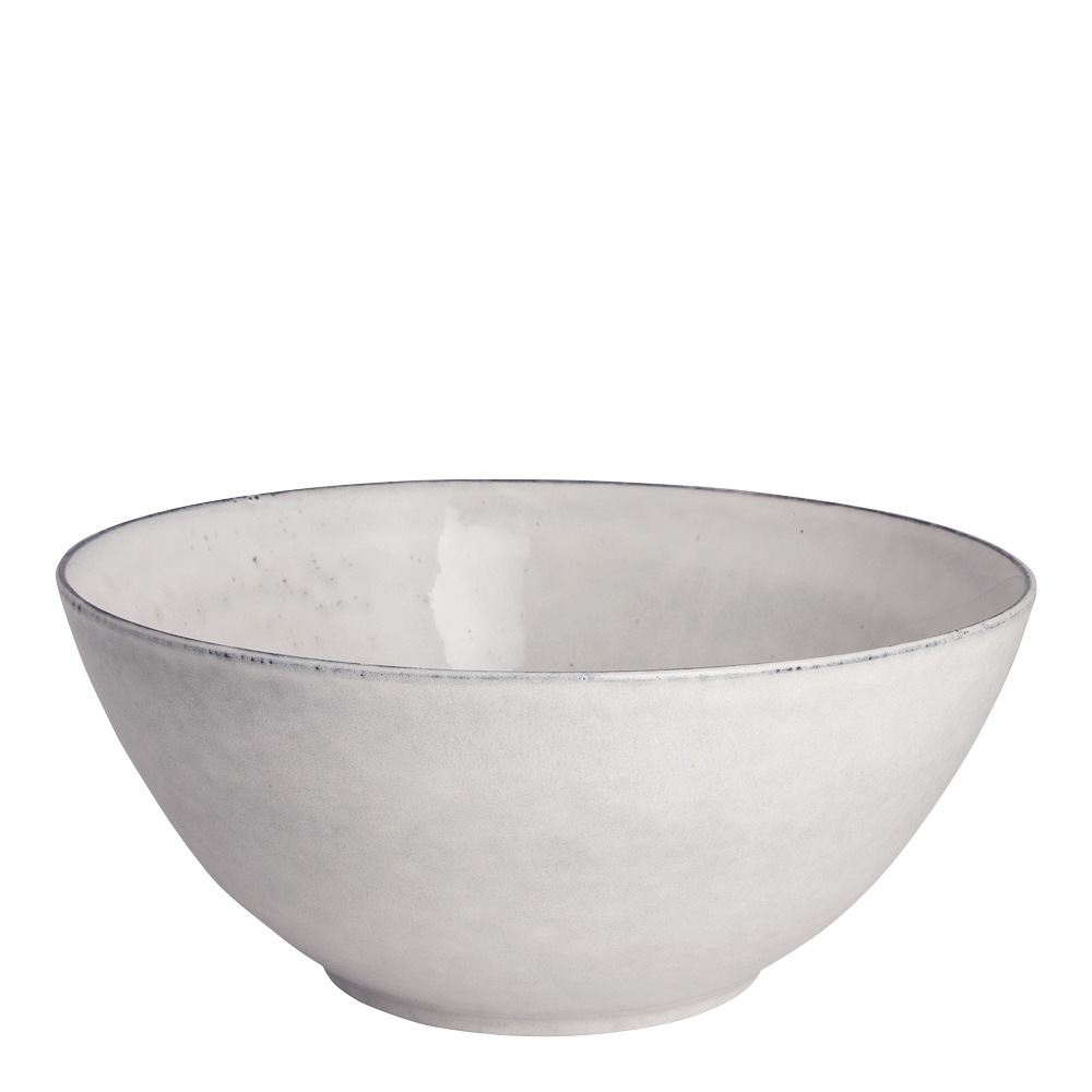Broste Copenhagen - Nordic Sand Skål 25 cm Vit