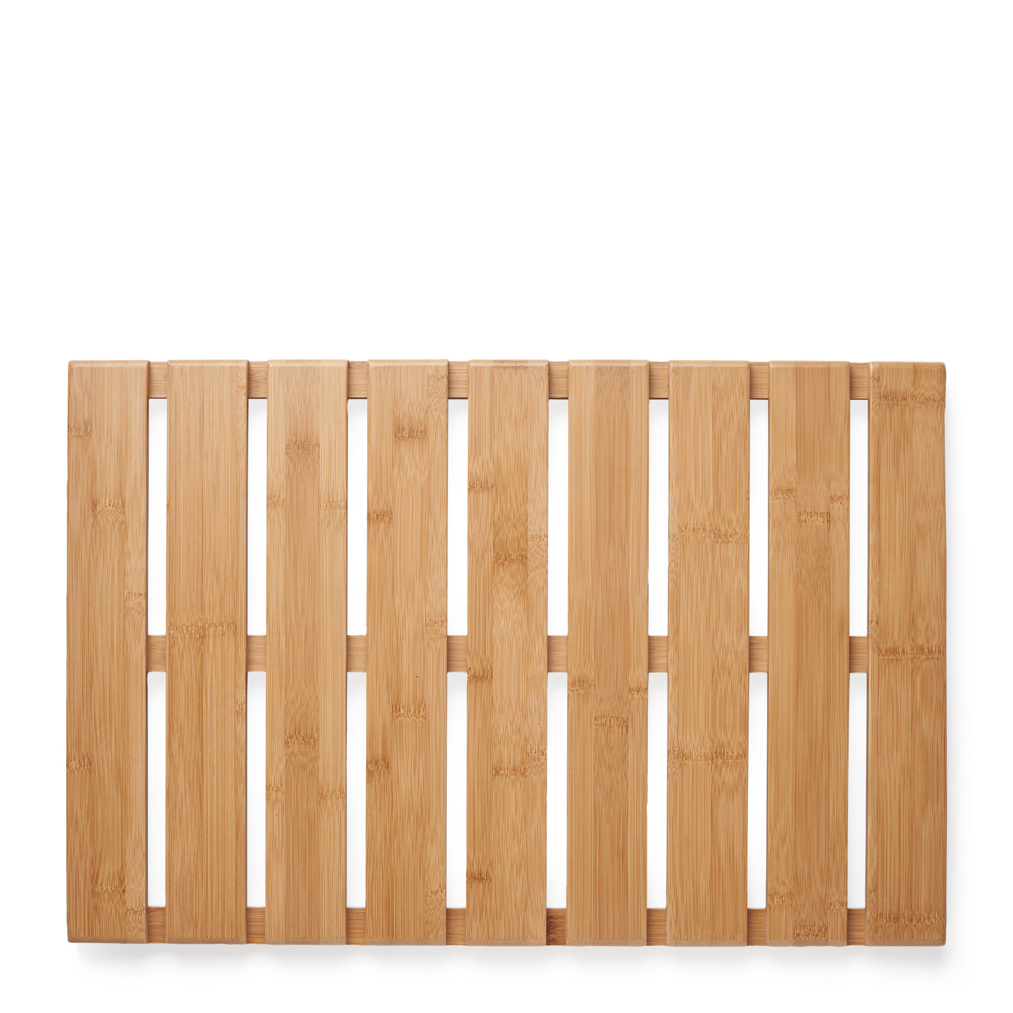 Badrumsplatta/matta i bambu