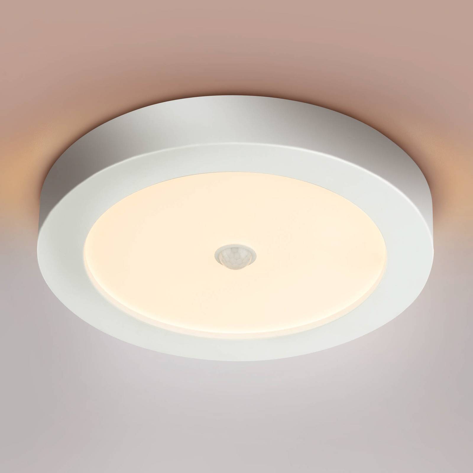 LED-taklampa Paula 18 W med rörelsesensor