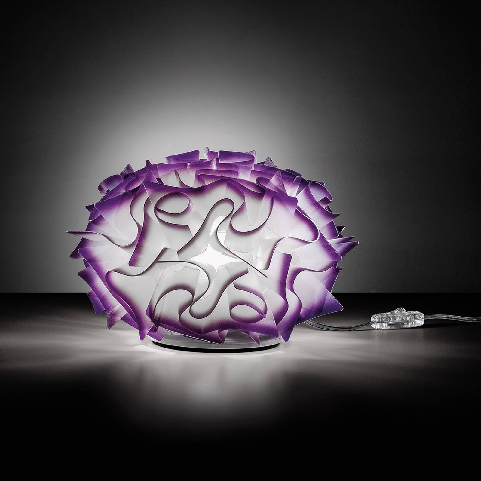 Slamp Veli designbordslampa Ø 32 cm plommon