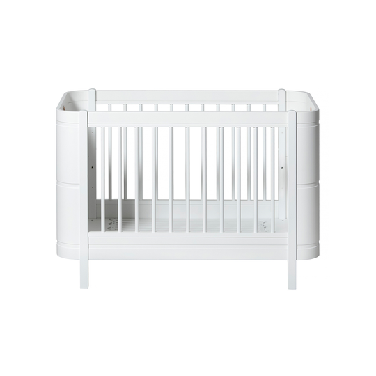 Spjälsäng Wood Mini+ vit Oliver Furniture