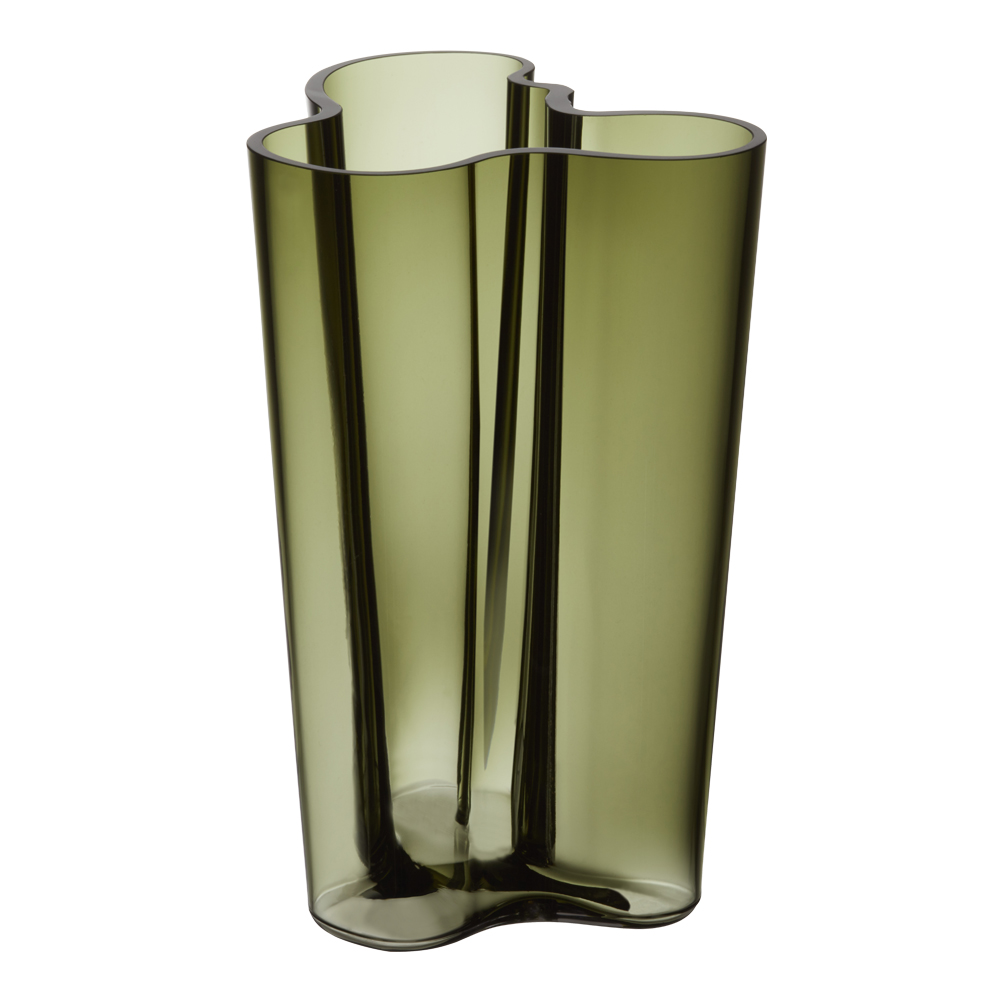 Iittala - Alvar Aalto Collection Vas 25,1 cm Mossgrön