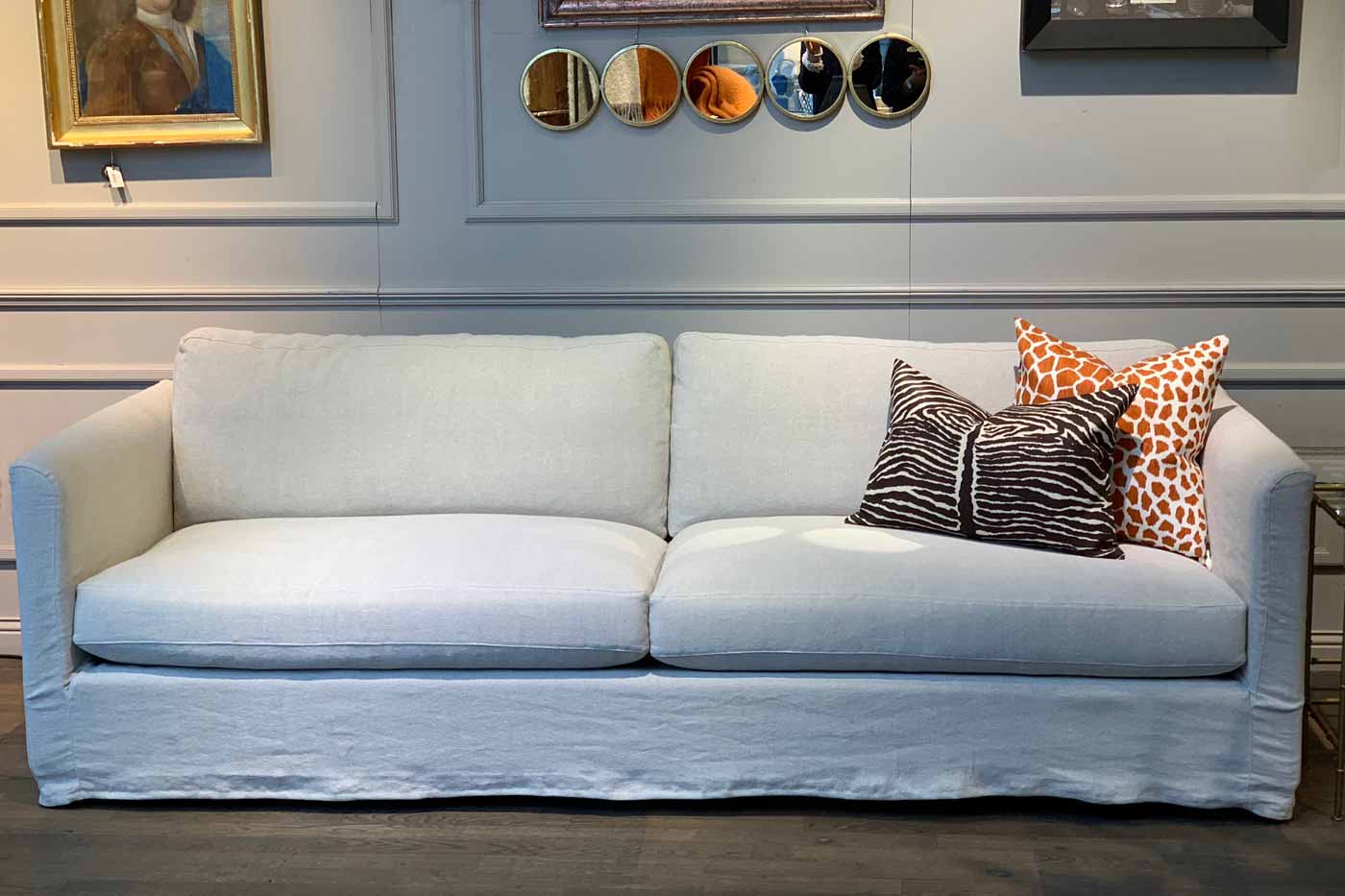Soffa Boho 3-sits Brera lino 240 cm