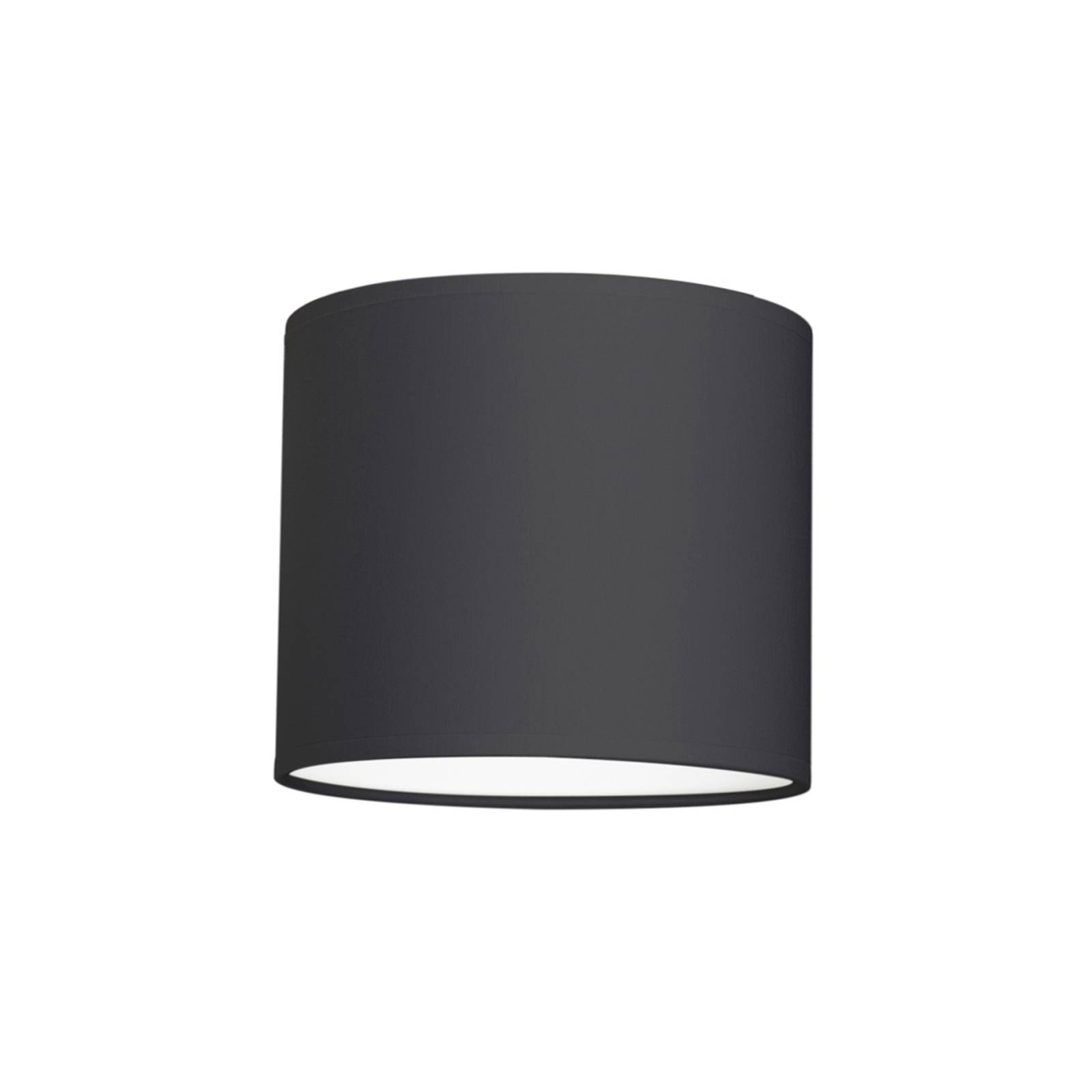 Lampskärm Pino Ø 17 cm höjd 15 cm antracit