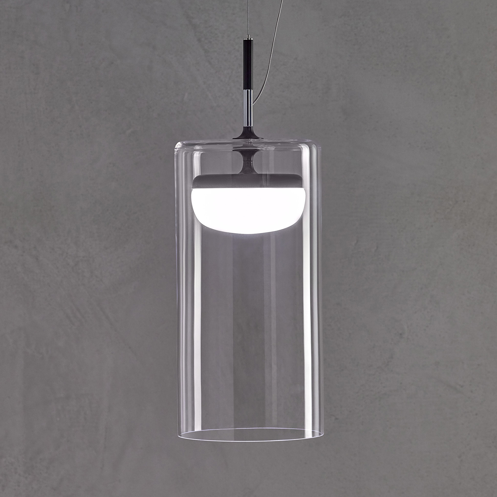 Prandina Diver LED-hänglampa S3 2 700 K svart