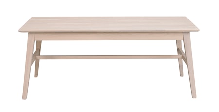 Filippa Soffbord Vitpigmenterad Ek 130x70 cm