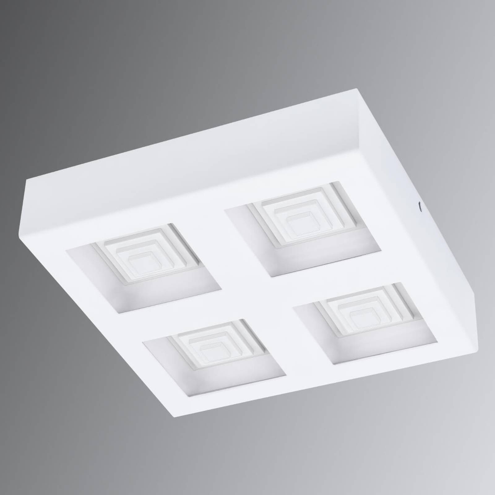 LED-taklampa Ferreros med 4 lampor