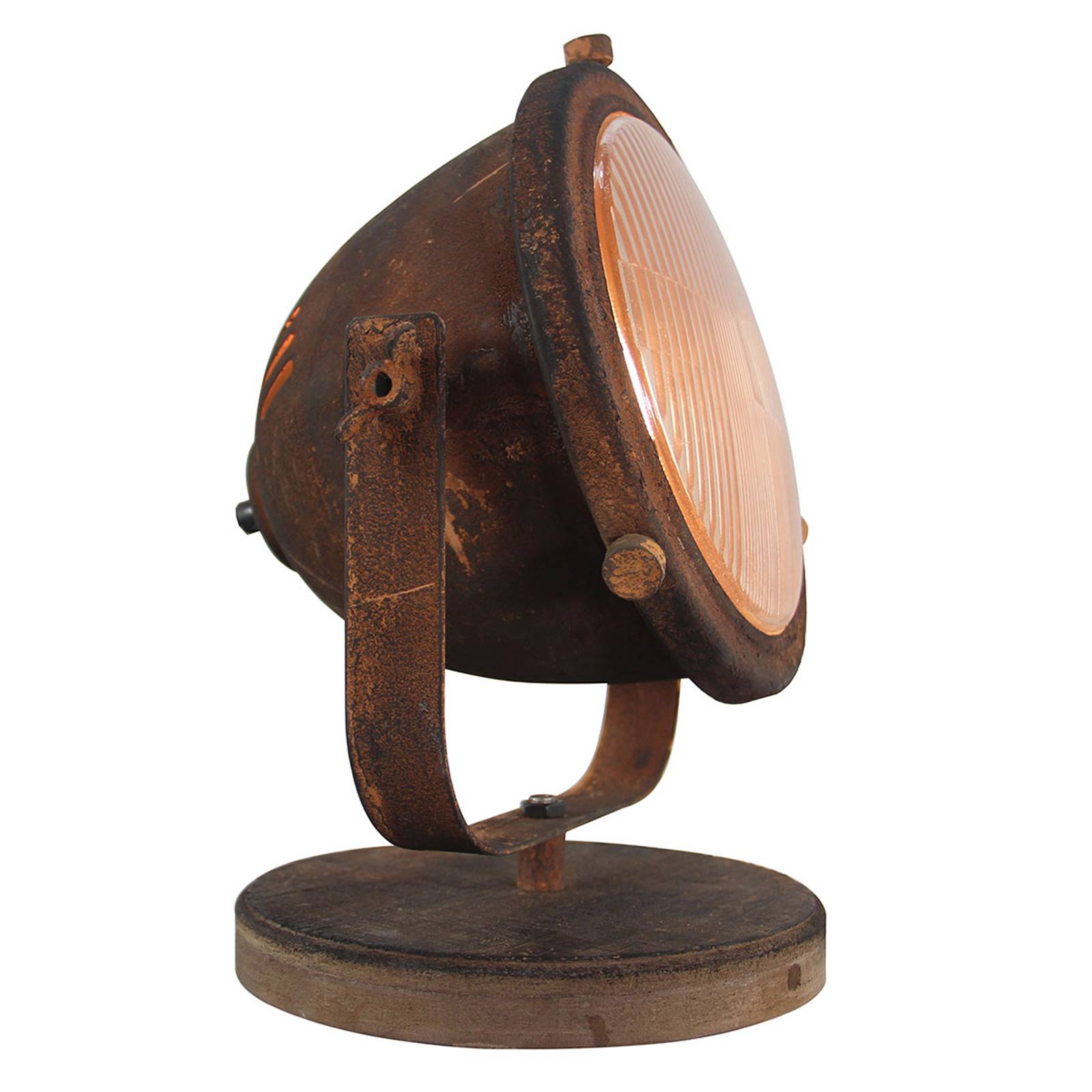 Bordslampa Woody, rost