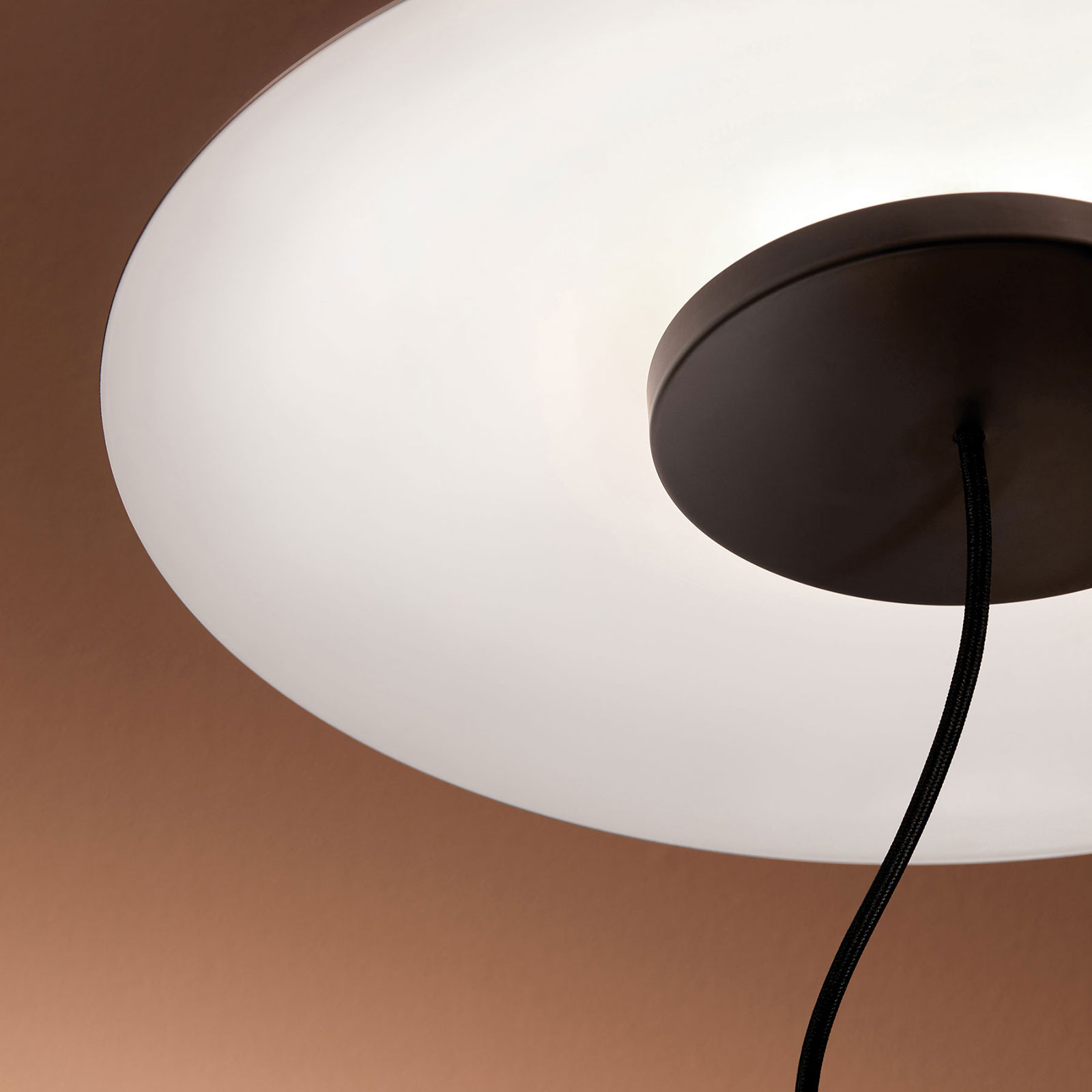 LEDS-C4 Noway Single LED-golvlampa, guld
