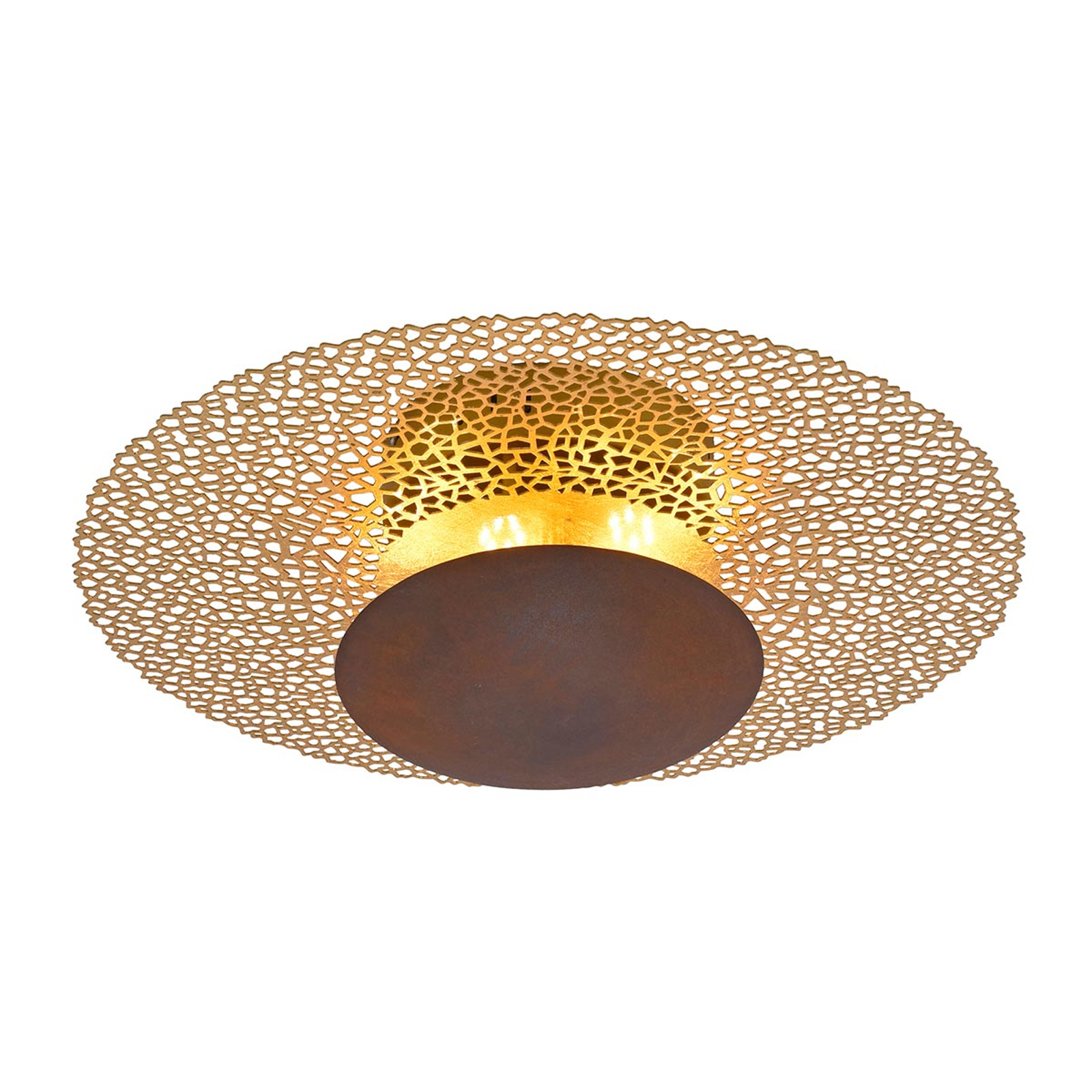LED-taklampa Nevis, rund, Ø 45 cm