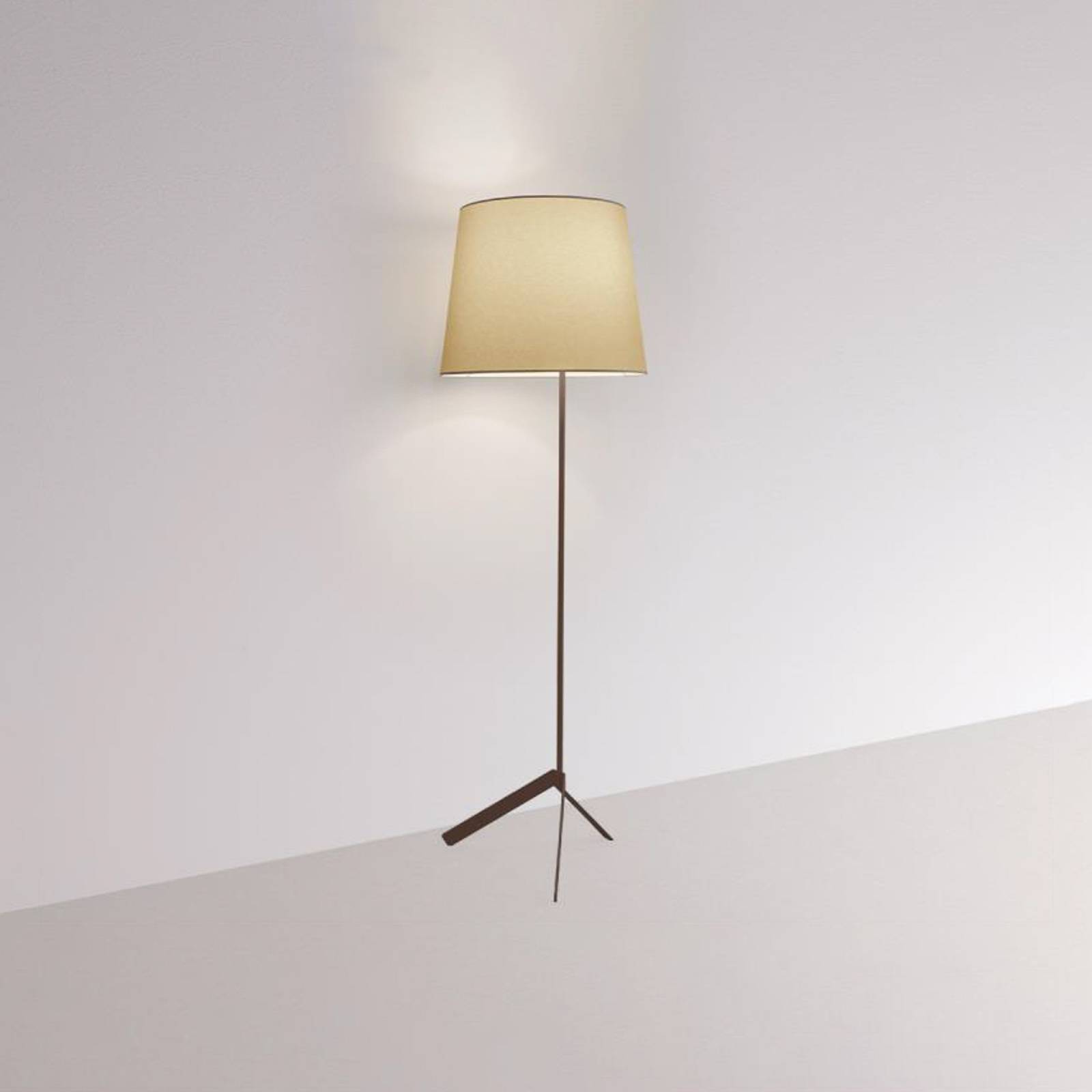 LOUM Bivio L golvlampa höjd 170 cm Ø 53 cm grå