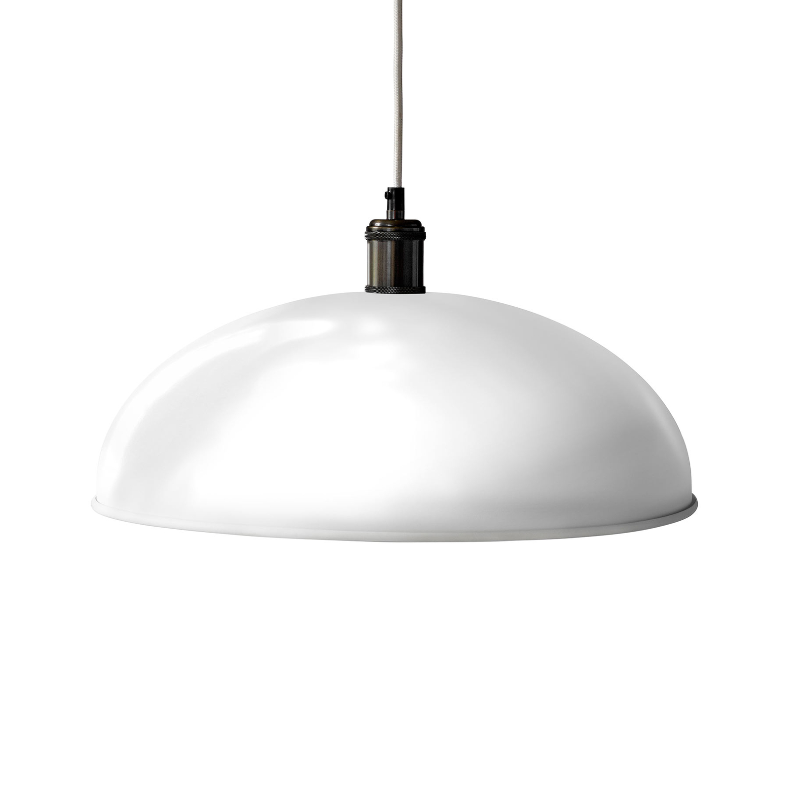Menu Hubert hänglampa, 1 lampa Ø 45 cm, elfenben