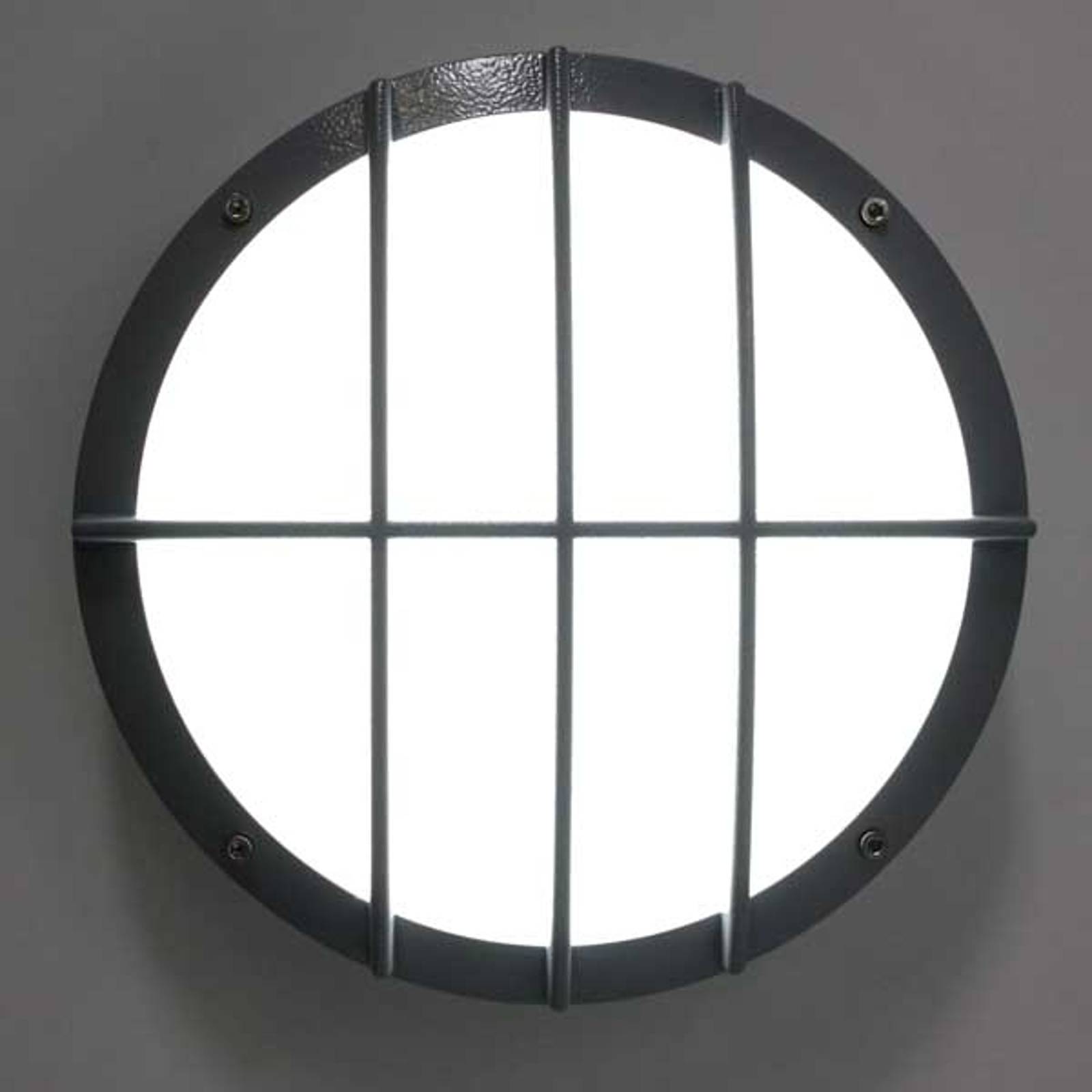 Aluminiumgjutgods vägglampa SUN 8 LED, 8W 3K
