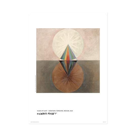 Moderna Museet Poster Hilma af Klint Svanen