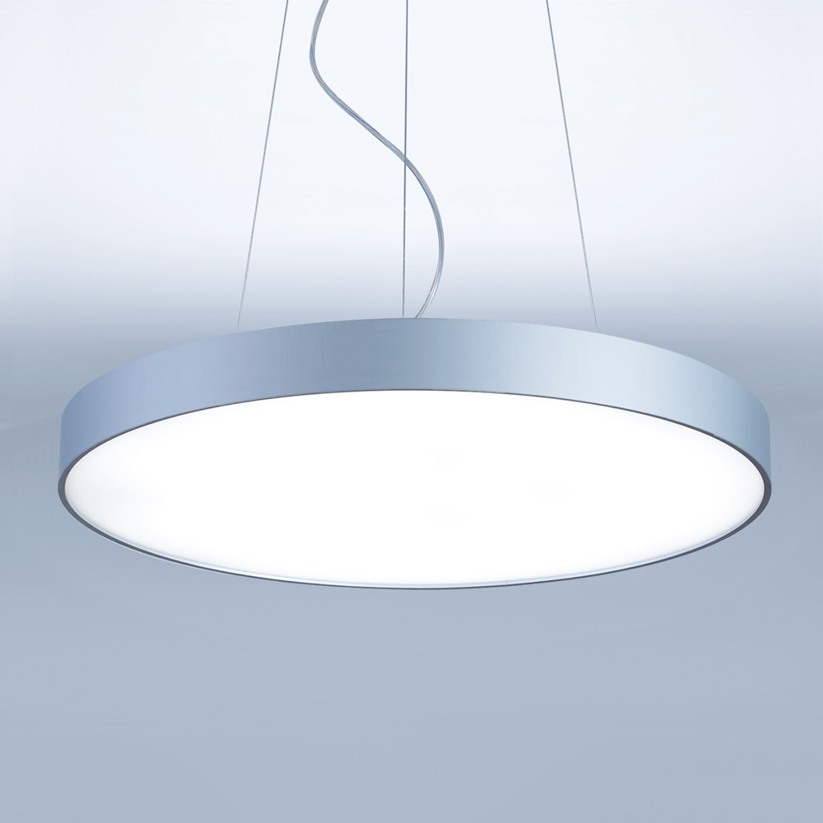 Rund LED-hänglampa Basic-P1 - 97 cm