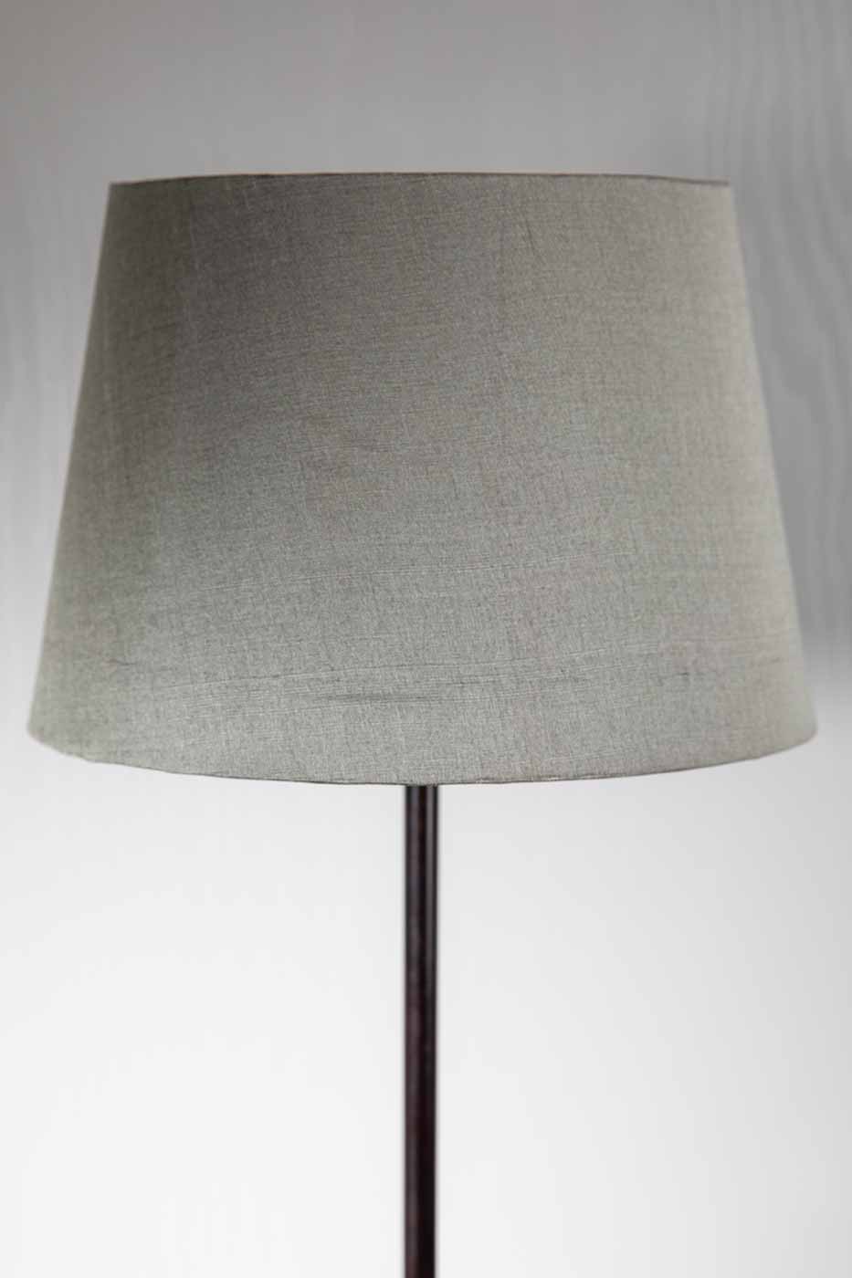 Lampskärm Walther rund 33 cm grå