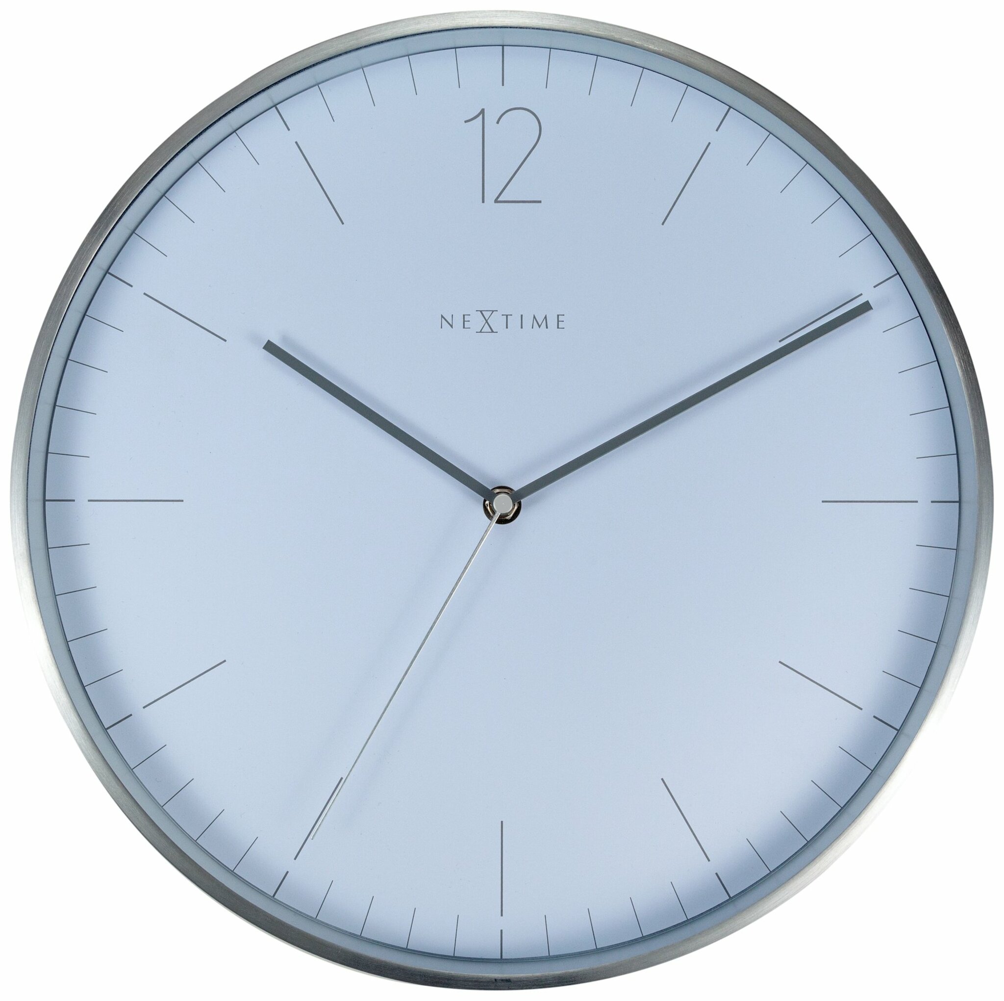 Väggklocka Essential Silver ø34cm