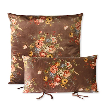Lounge sofa Kuddset Printad sammet