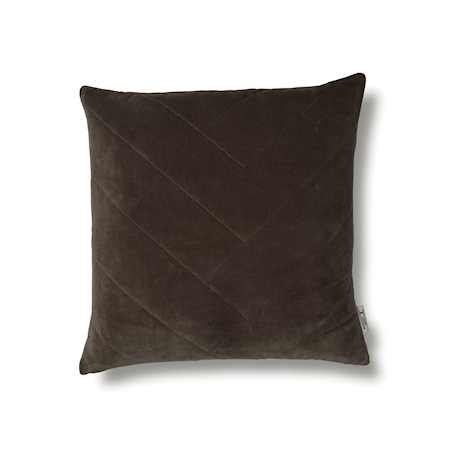 Chevron Kuddfodral Major Brown 50x50 cm