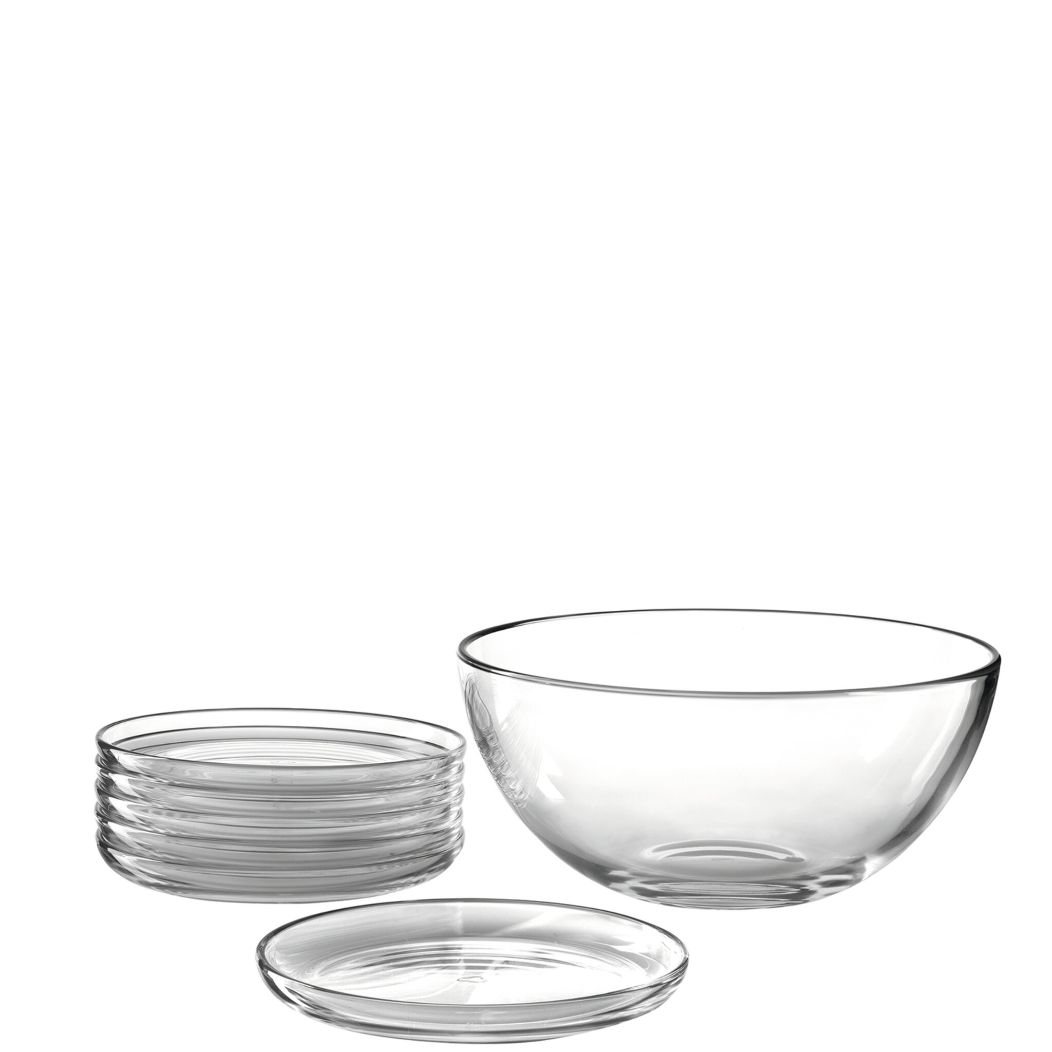 Cucina Skålset 5 Delar I Glas
