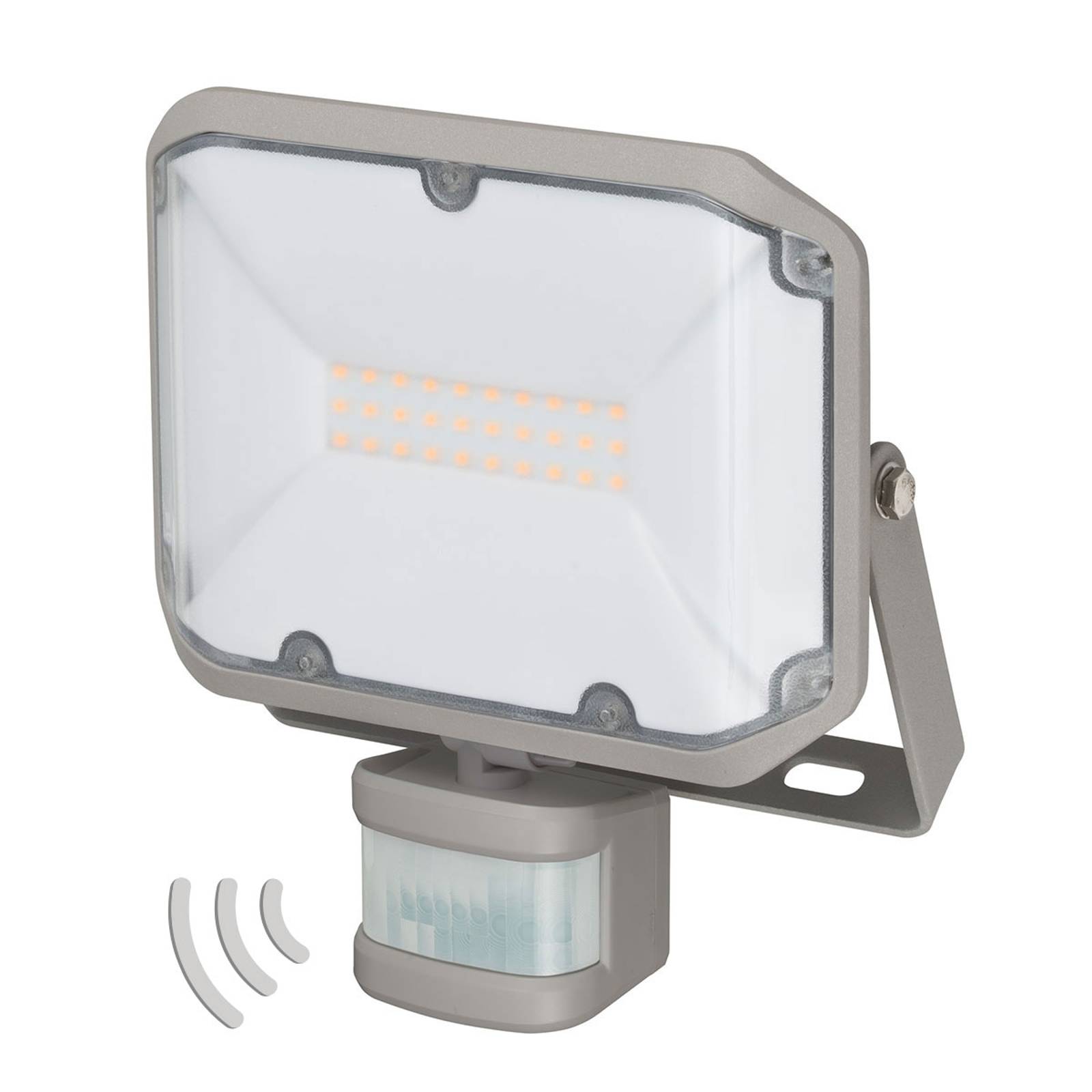 Utomhus LED-spot AL med IR-sensor IP44 20 W