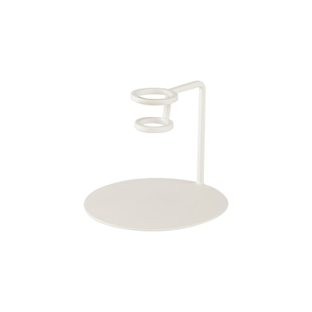 Ljusstake Metall Beige 6 cm