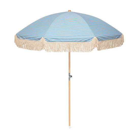 Parasoll Mira Retro Stripe Blue Monchiqe