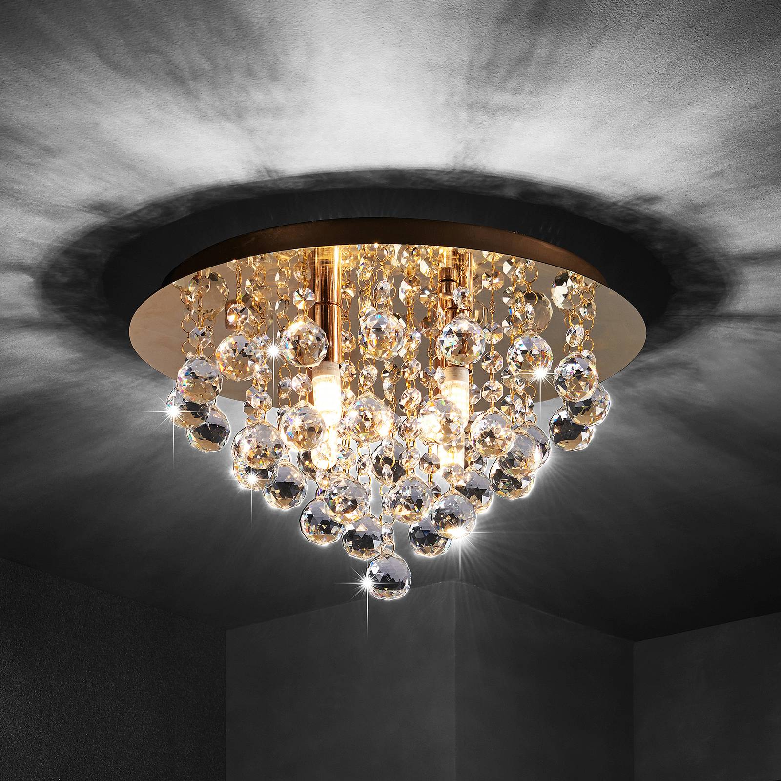 Lindby Gillion taklampa, 4 lampor