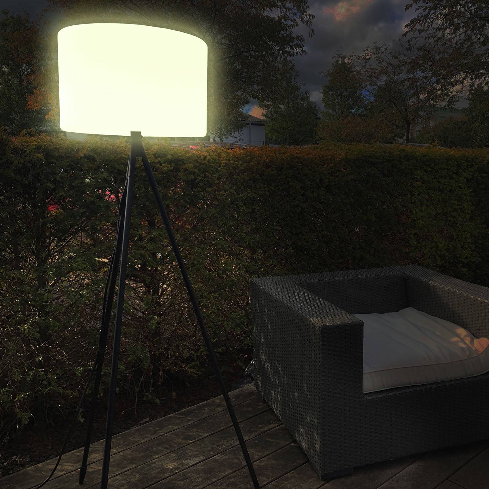 Müller Licht tint Khaya LED-utomhusgolvlampa RGBW