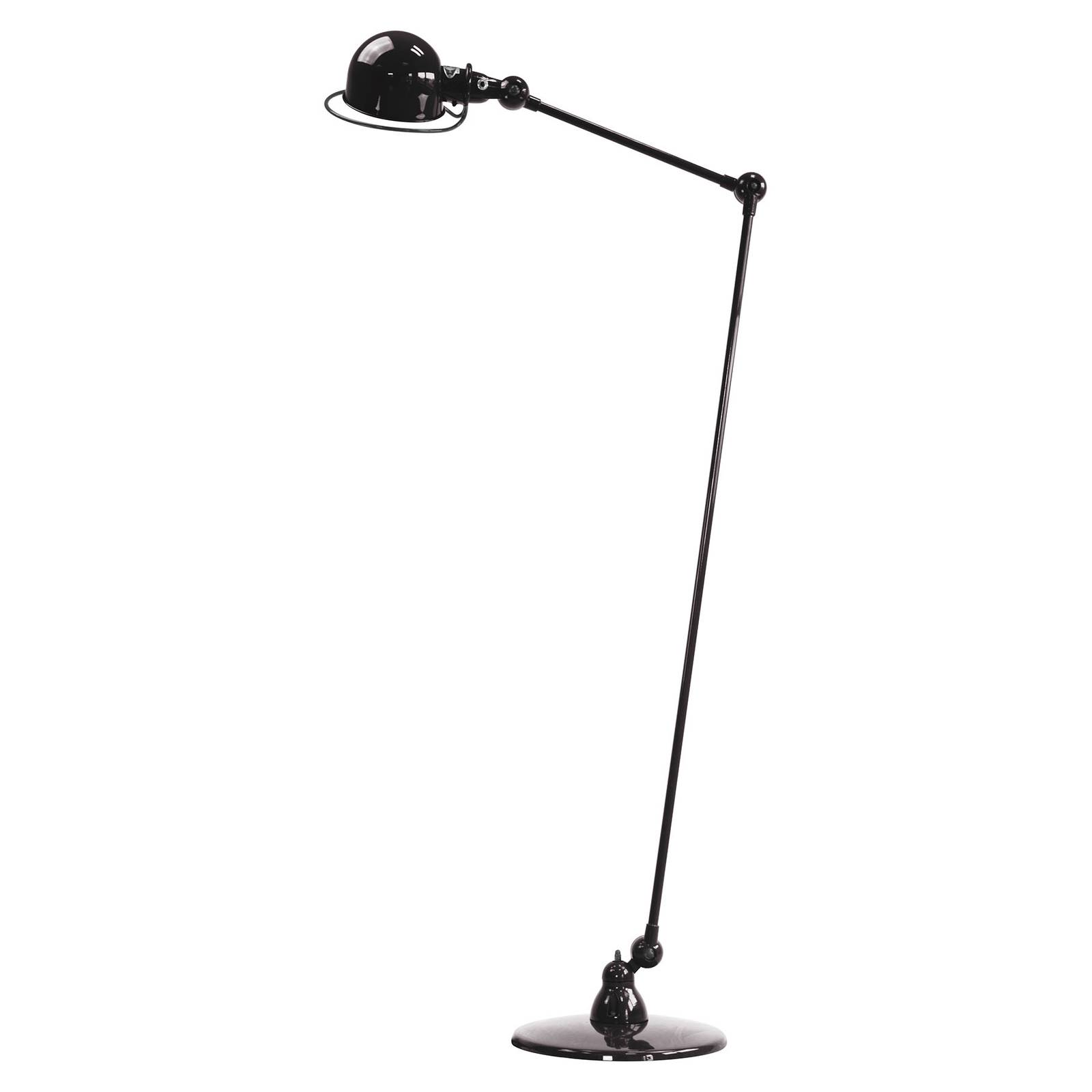 Jieldé Loft D1240 golvlampa med ledad arm, svart