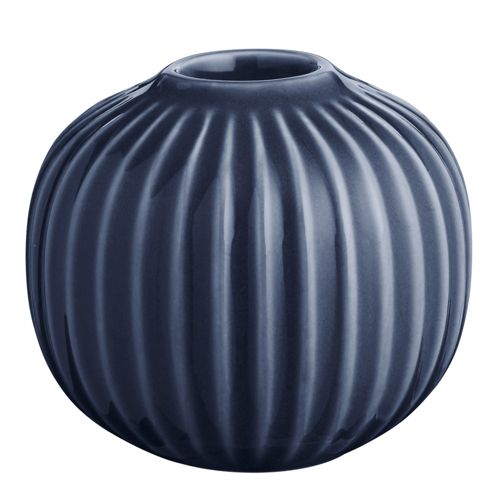 Kähler Design - Hammershøi Ljusstake 6,5 cm Indigo