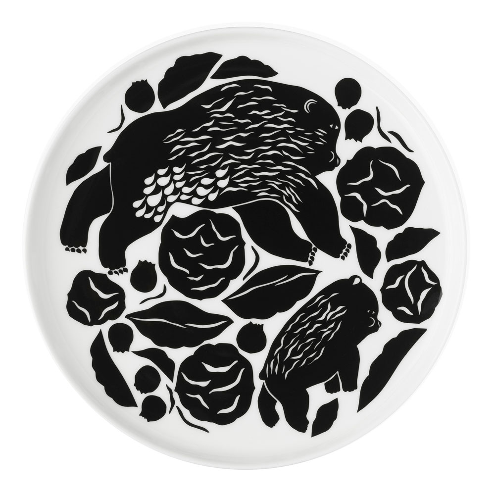 Marimekko - Marimekko Oiva/Karhuemo Tallrik 20 cm