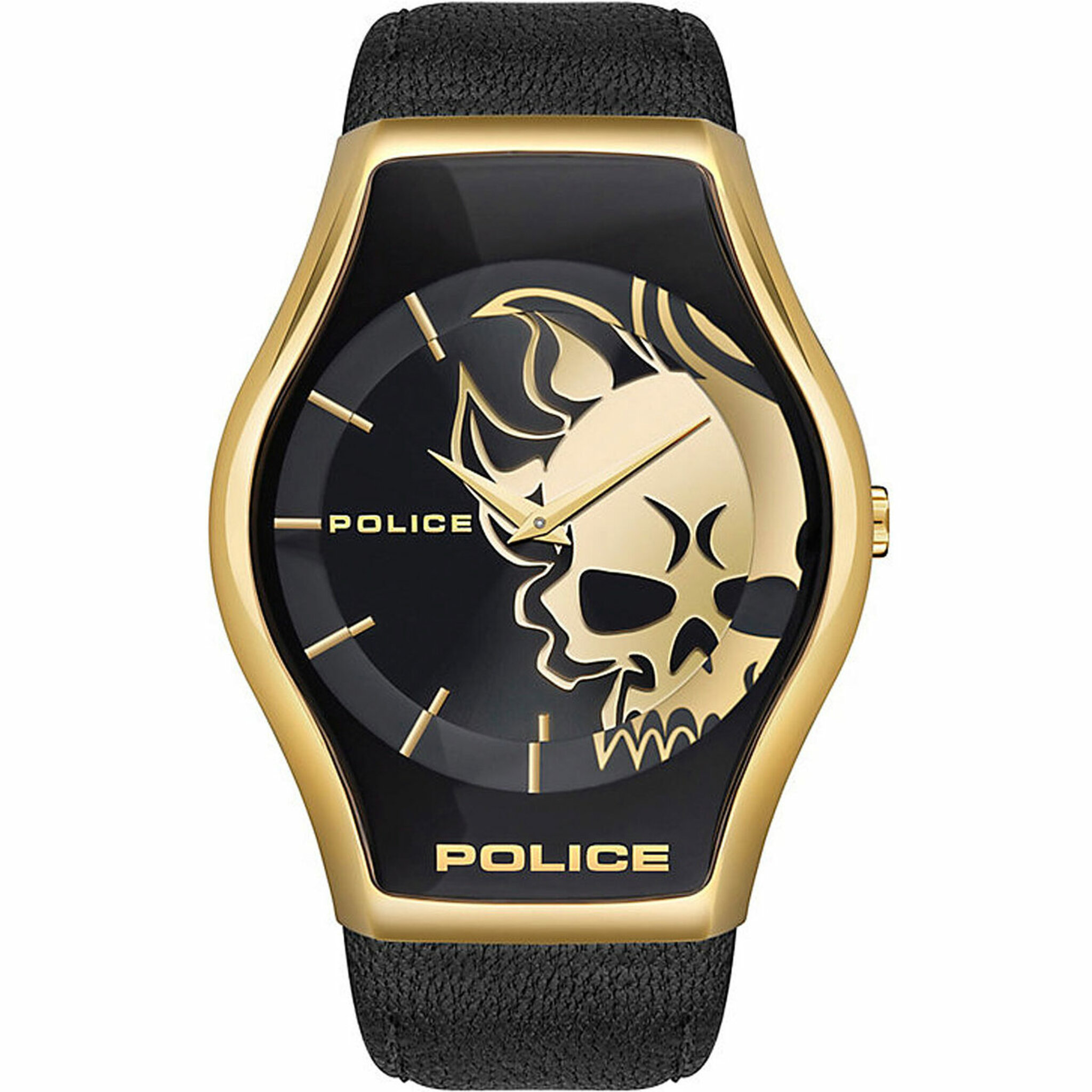 Pewja2002301, Quartz, 45mm, 3atm, gold
