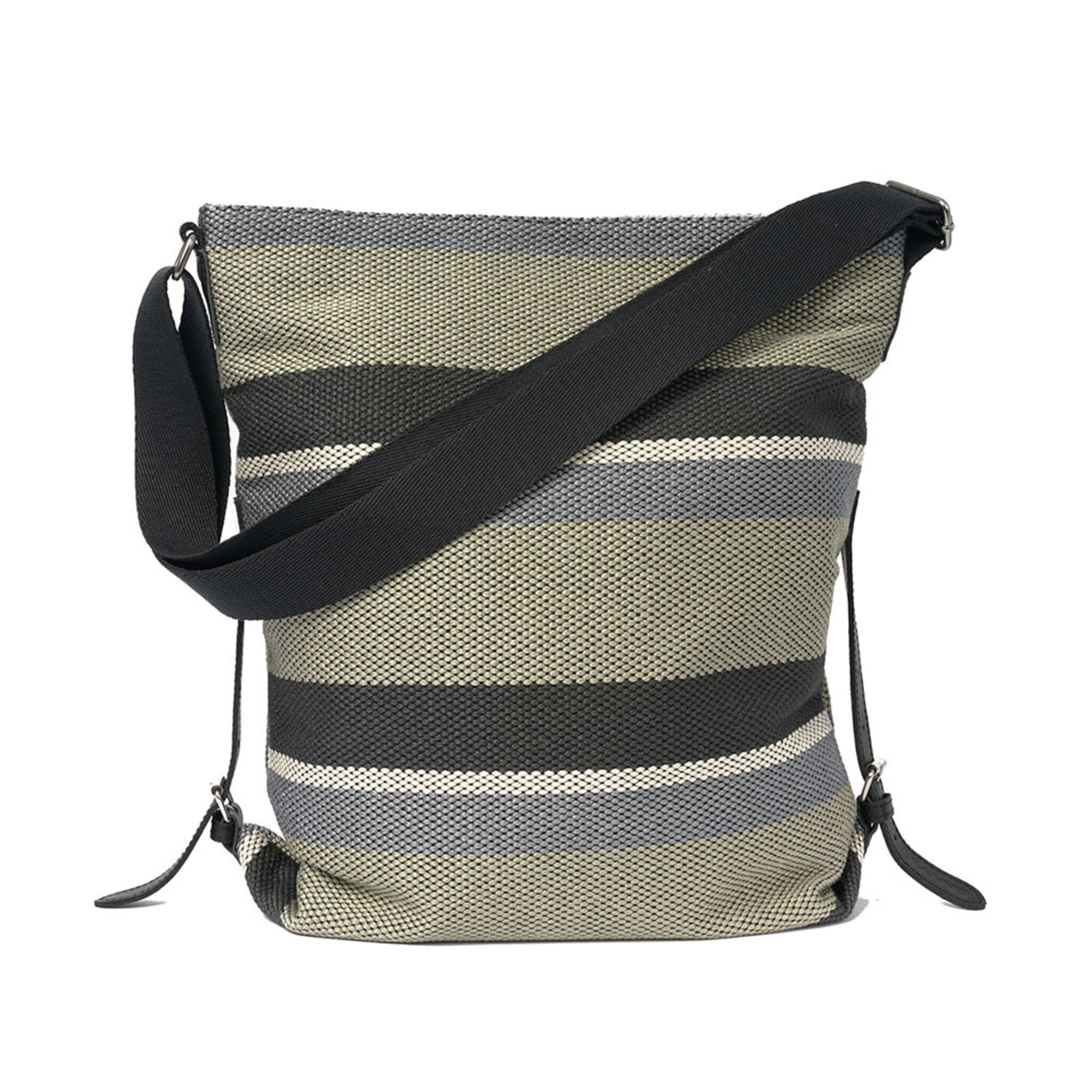 Striped Shoulder Bag