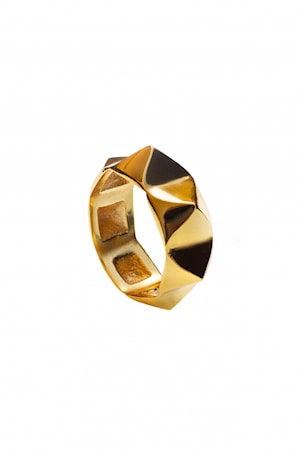 Lyon Servettring brass 40x40mm 4-pack
