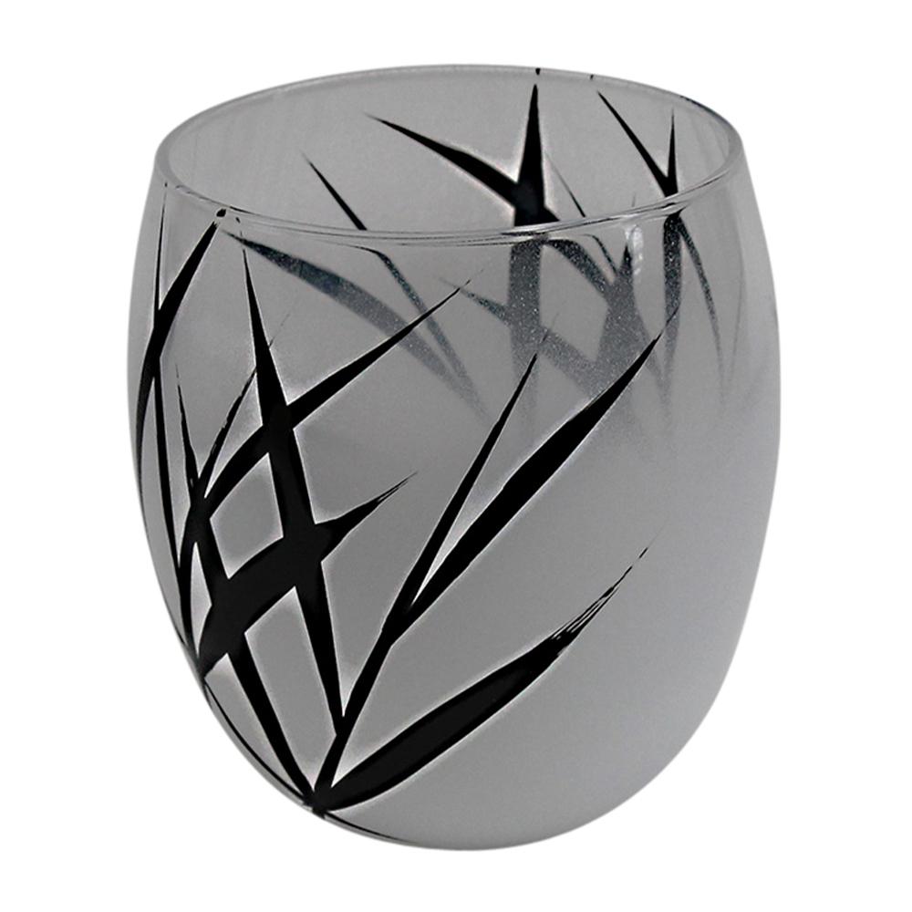 Nybro Crystal - Nybro Crystal Nebbioso Ljuslykta10x9,5 cm Vit