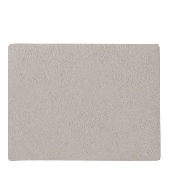 Lind DNA - Leather Serene Rectangle Bordstablett 26x34 cm Cream