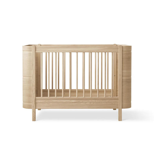 Spjälsäng Wood Mini+ ink. Juniorkit Ek Oliver Furniture