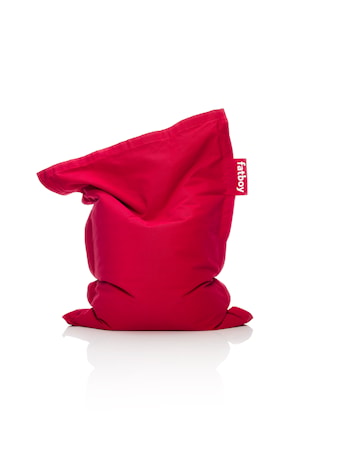 Fatboy® Junior Stonewashed Sittsäck Röd