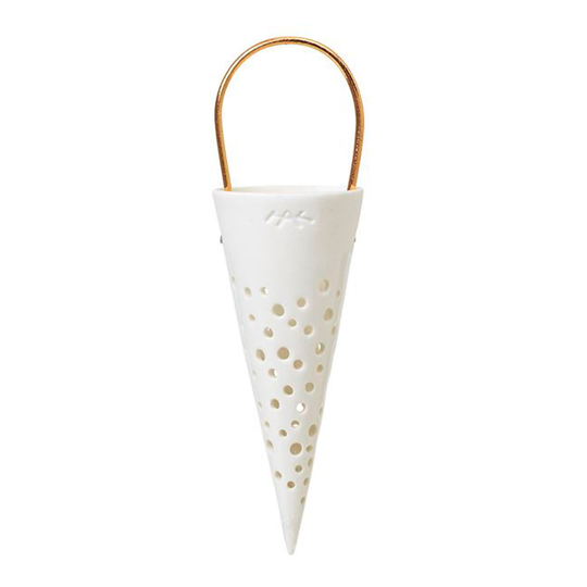 Kähler Design - Nobili Julstrut 15,5 cm Snövit