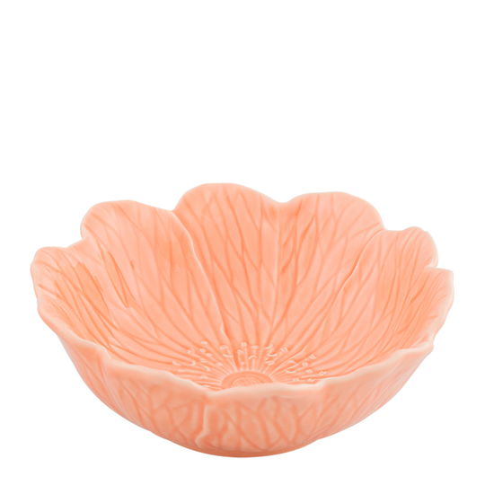 Bordallo Pinheiro - Flora Skål 17 cm Rosa