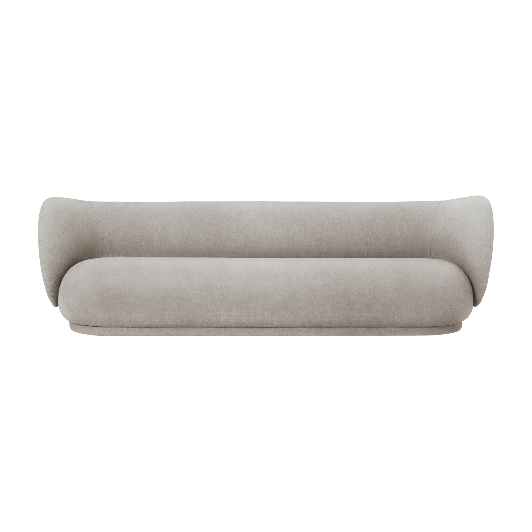 Soffa Rico 4-sits Bouclé - Sand Ferm Living