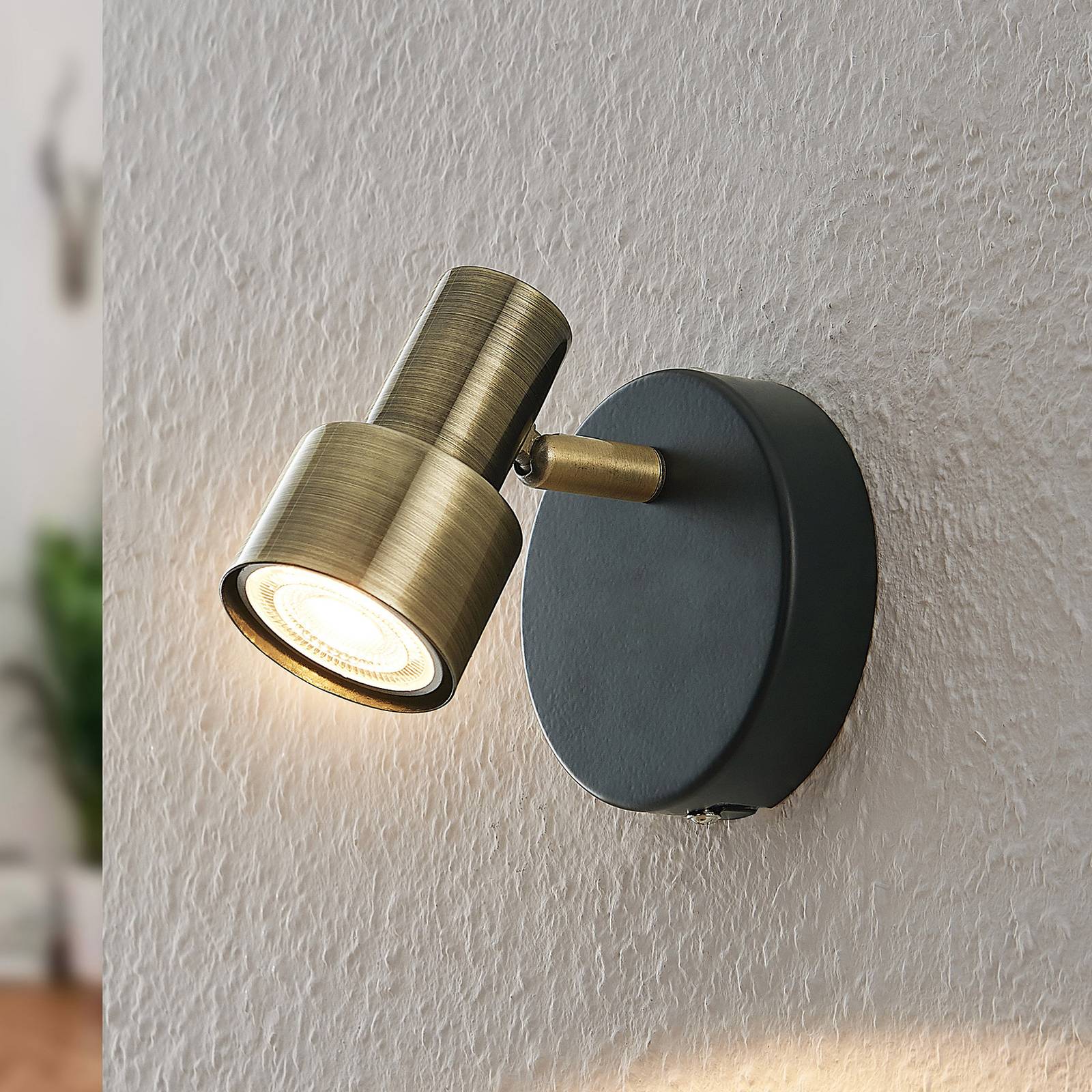 Lindby Kiyara spotlight, 1 lampa