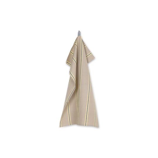 Ferm Living Kökshandduk Hale Oyster/Lemon/Br Blue