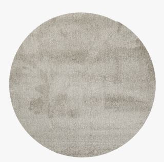 Soft rund matta multi/beige